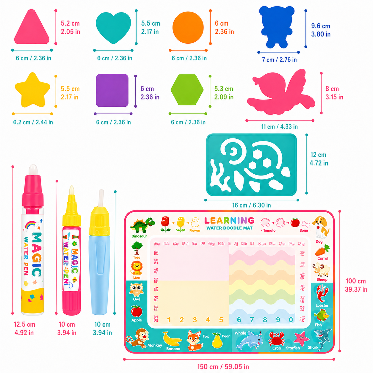 Magic Water Drawing Mat